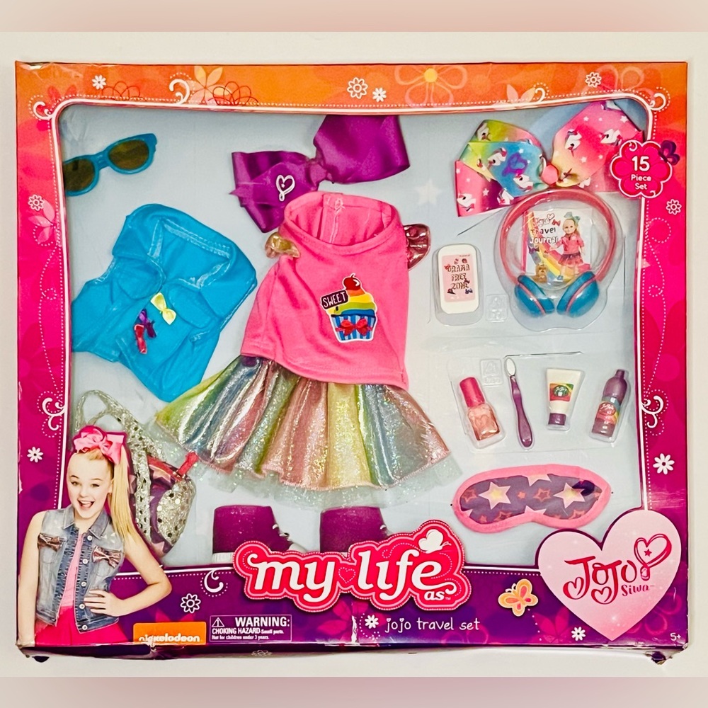 My Life as JoJo Siwa JoJo Candy Shop Travel Outfit Set NEW in Box